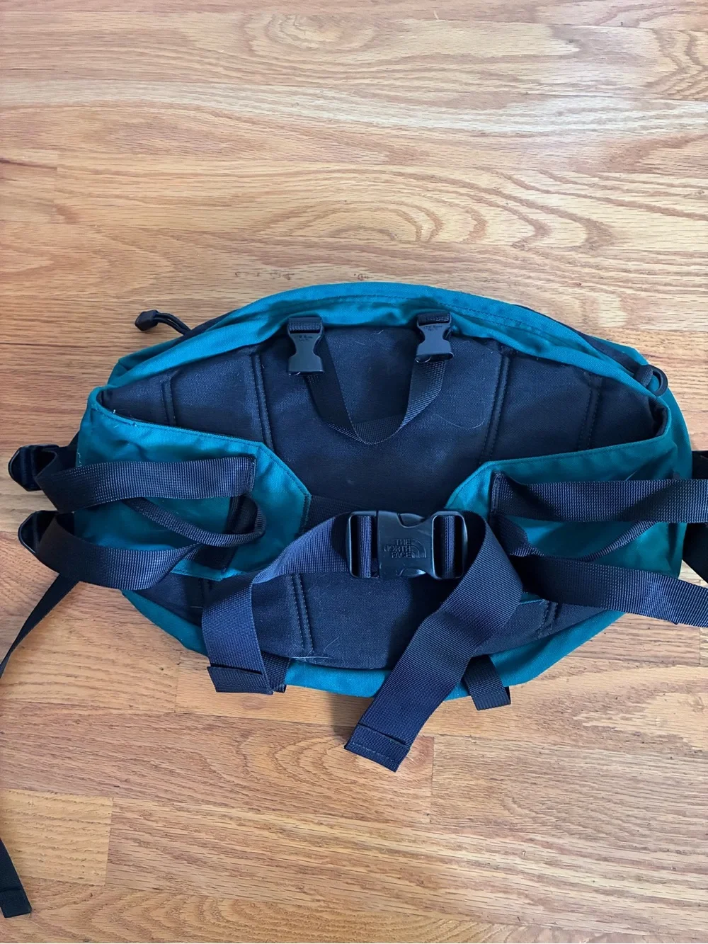 The North Face Vintage The North Face Lumbar Fanny Pack Green and Black